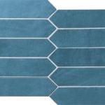 Off Dark Blue Mat - Wandtegels Effen | Lapy