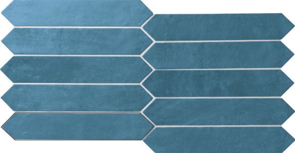 Off Dark Blue Mat - Wandtegels Effen | Lapy