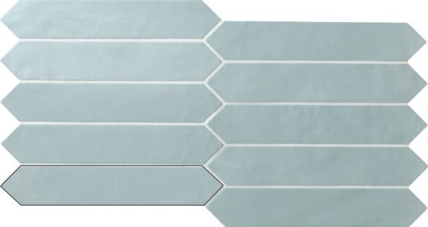 Off Blue Mat - Wandtegels Effen | Lapy