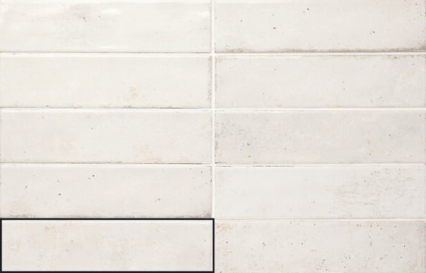 Ecstasy White - Wandtegels Metaallook | Lapy