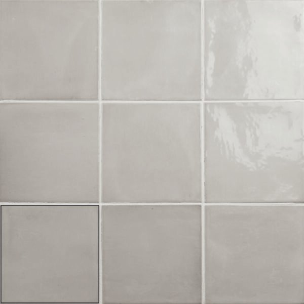 Fayenza Grey - Wandtegels Effen | Lapy