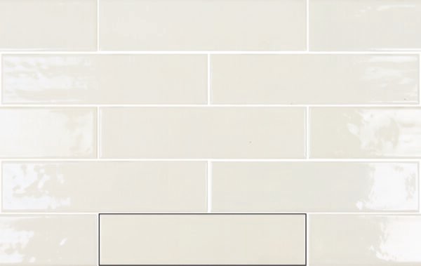 Mud White - Wandtegels Patroon | Lapy