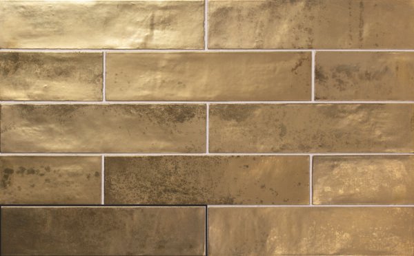 Hefesto Gold - Wandtegels Metaallook | Lapy