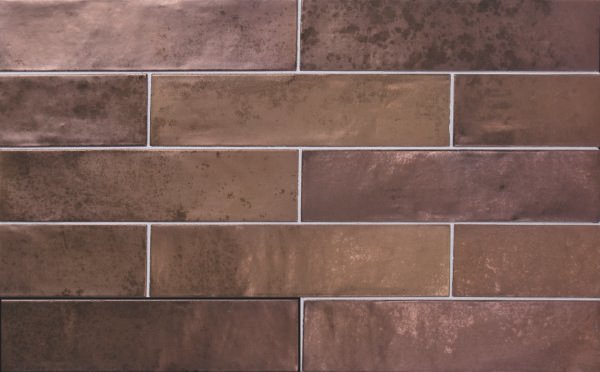 Hefesto Bronze - Wandtegels Metaallook | Lapy