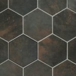Magnetism Hexagon Graphite - Wandtegels Metaallook | Lapy