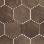 Magnetism Hexagon Corten - Wandtegels Metaallook | Lapy