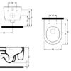 WC Solid Wit glans met Bidet incl softclose zitting - Wandclosets | Lapy