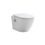 WC.2001 Kansas Wandtoilet Tornado-Flush met bidetkraan - Wandcloset turbo flush | Lapy