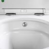 WC.2001 Kansas Wandtoilet Tornado-Flush met bidetkraan - Wandcloset turbo flush | Lapy