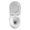 WC.2001 Kansas Wandtoilet Tornado-Flush met bidetkraan - Wandcloset turbo flush | Lapy