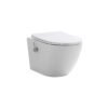 WC.2002 Dakota Wandtoilet Randloos met bidetkraan - Wandcloset rimfree | Lapy