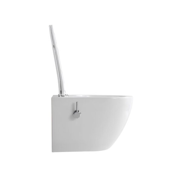 WC.2002 Dakota Wandtoilet Randloos met bidetkraan - Wandcloset rimfree | Lapy