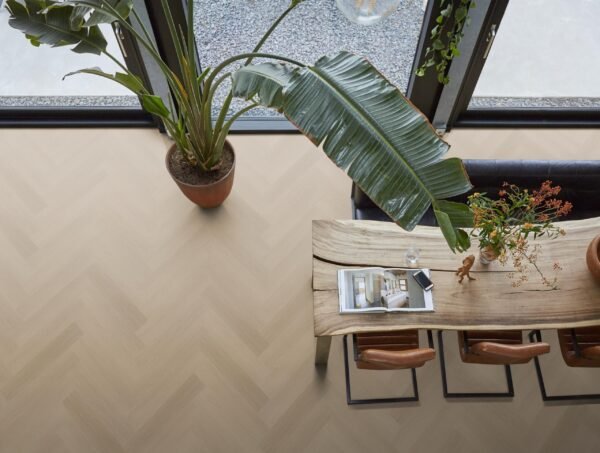 YUP Fulham herringbone dryback smoky - PVC Vloeren | Lapy