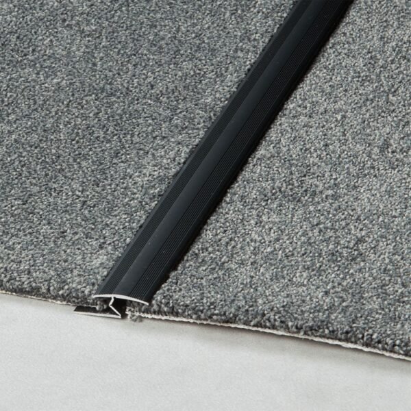 Co-pro tapijtprofiel dubbel antraciet/zwart