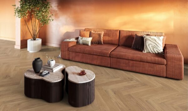 Encino visgraat rustiek wit - Parket | Lapy