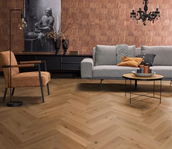 Beverly Hills visgraat rustiek naturel 4101 - Parket | Lapy