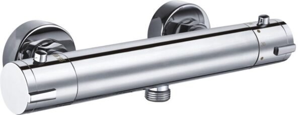 Douchemengkraan thermostatisch New Rio rond Chroom