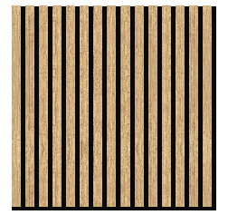 Eurostone Akoestisch Wandpaneel 60x60 Light Oak (grijs vilt)