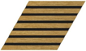 Eurostone Akoestisch Wandpaneel Diamond 30,7x26,6 Teak