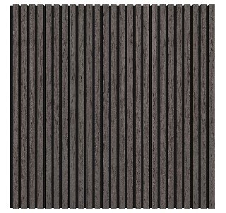 Eurostone Akoestisch Wandpaneel Pro 60x60 Ebony