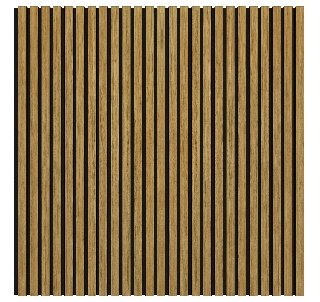 Eurostone Akoestisch Wandpaneel Pro 60x60 Light Oak