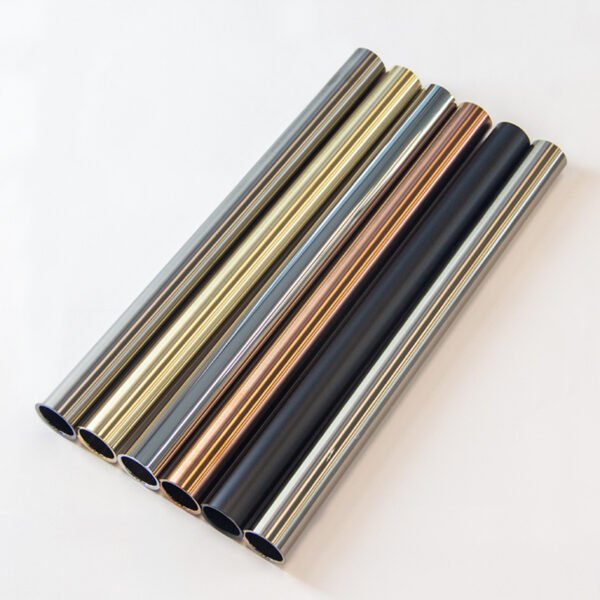 Desigsifon verlengbuis met kraag 40 cm Goud Geborsteld - Sifons | Lapy