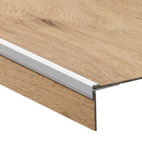 Co-pro trapprofiel u tot 3mm zilver