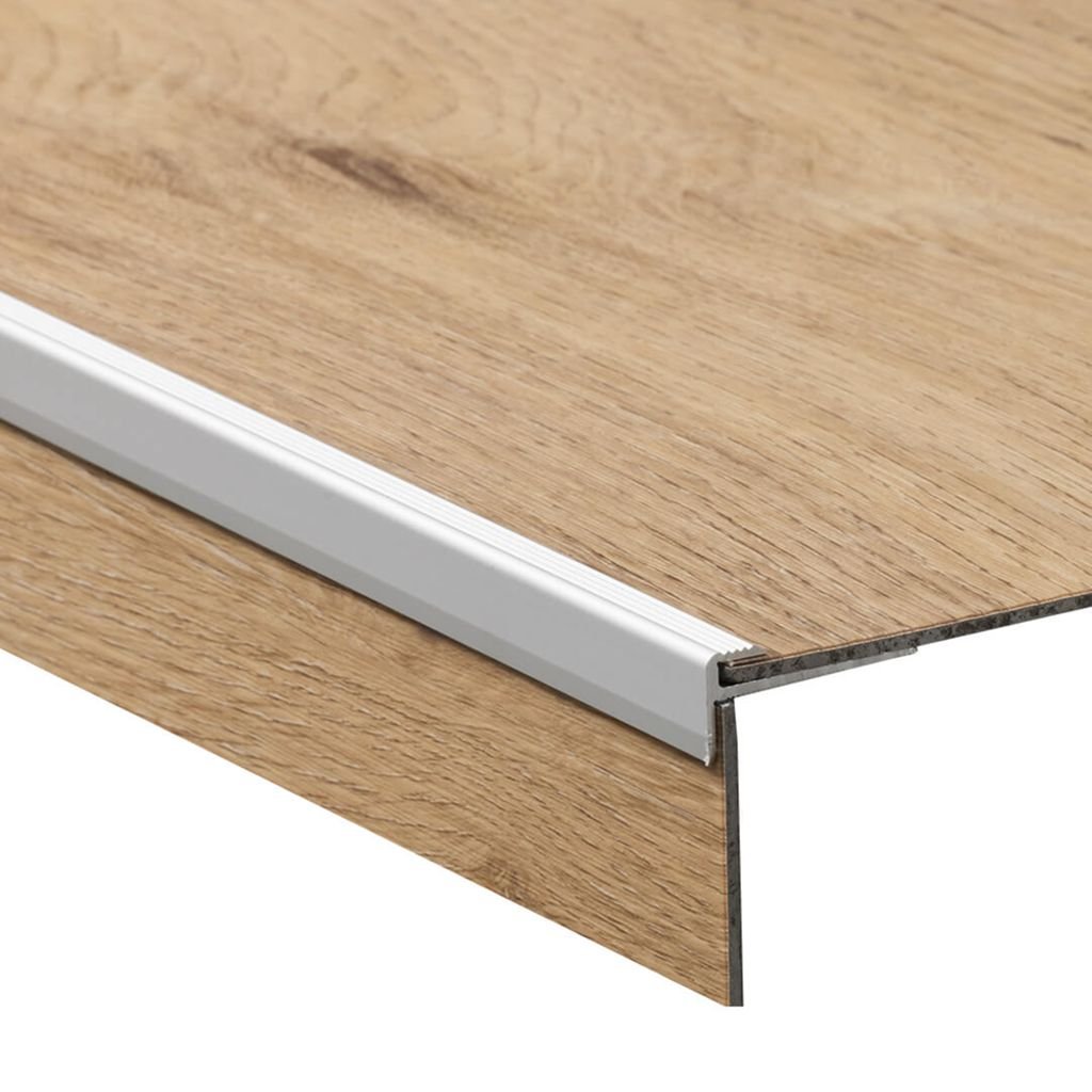 Co-pro trapprofiel u tot 3mm zilver
