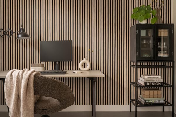 Silentlines lattenwand licht eiken - Wandpanelen | Lapy