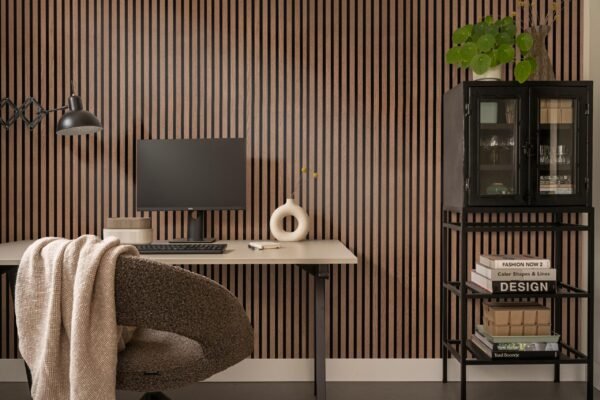 Silentlines lattenwand geolied eiken - Wandpanelen | Lapy