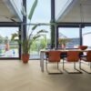 YUP Fulham chevron dryback natural oak - PVC Vloeren | Lapy