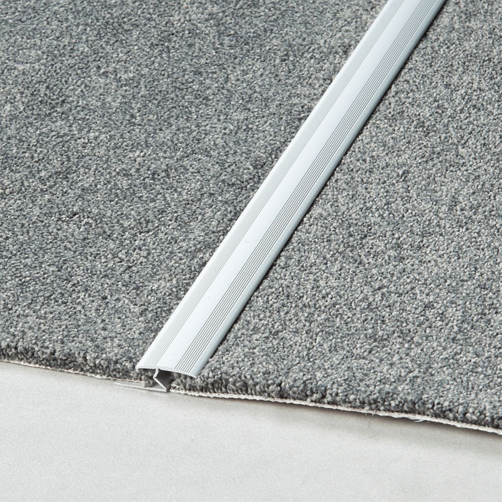 Co-pro tapijtprofiel dubbel zilver