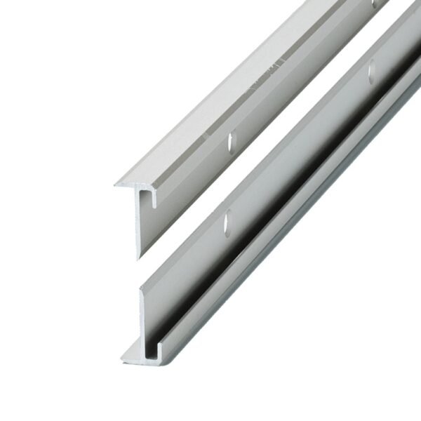 Co-pro open trapprofiel achterzijde pvc rvs