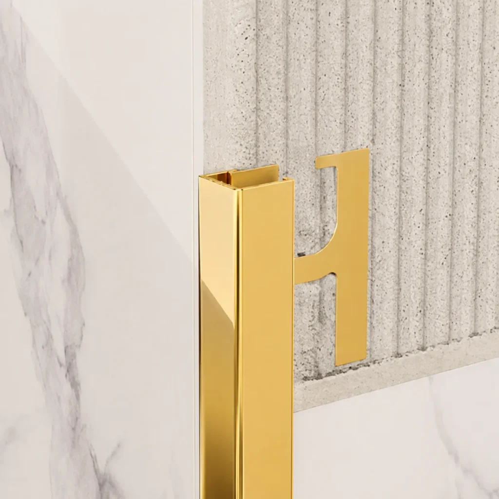 Mapei Proangle Q Bright Brushed Gold 10mm (2,7m)