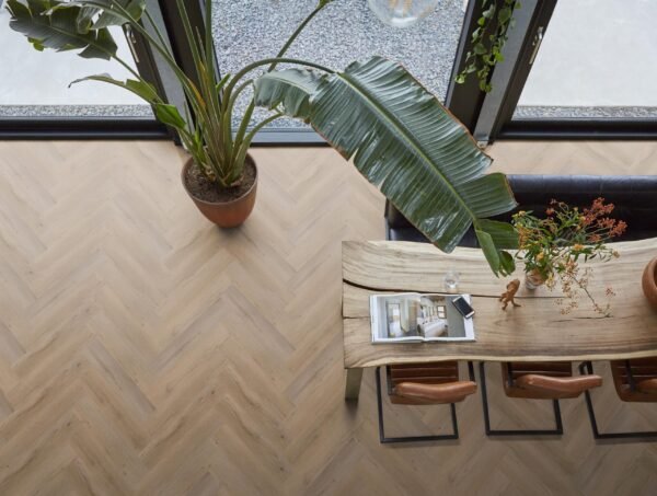 YUP Leyton herringbone click SRC smoky - PVC Vloeren | Lapy