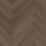 YUP Fulham herringbone dryback brown - PVC Vloeren | Lapy