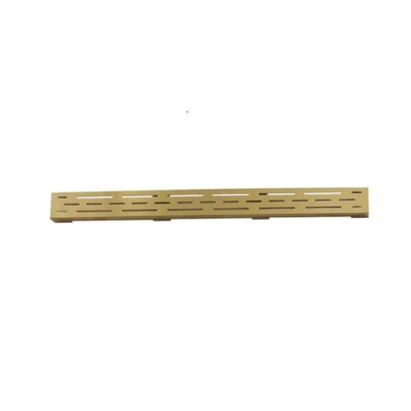 Douchegoot rooster 80 cm Goud Geborsteld (zonder douchegoot)