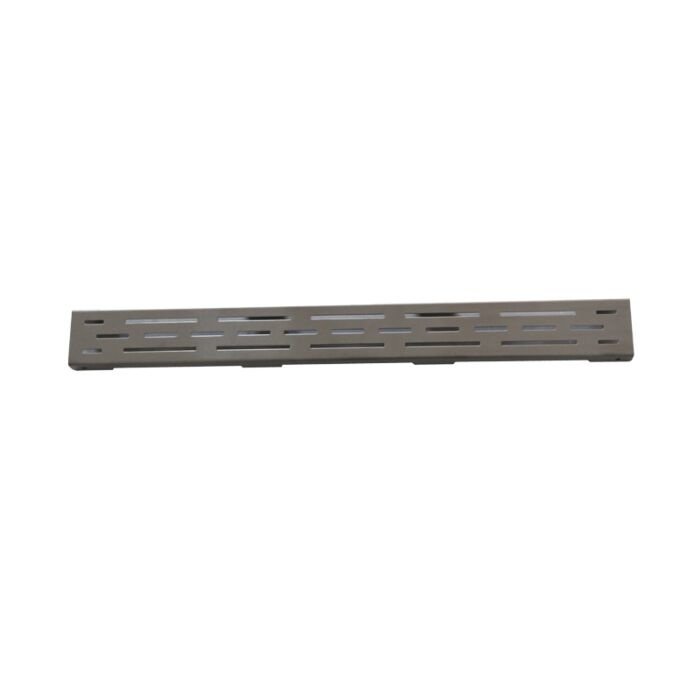 Douchegoot rooster 80 cm Gun Metal (zonder douchegoot)