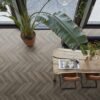 YUP Paddington herringbone click SRC dark grey - PVC Vloeren | Lapy