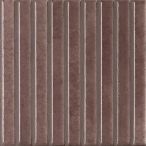Estudio Shallow Aubergine 14,7X14,7 Glans - Wandtegels Vintagelook | Lapy