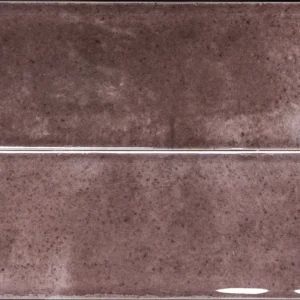 Estudio Shallow Aubergine 6,4X22,3 Glans - Wandtegels Vintagelook | Lapy