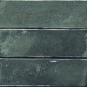 Estudio Matcha Olive 6X18,6 Glans - Wandtegels Vintagelook | Lapy