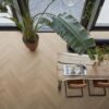 YUP XL Brentford herringbone dryback warm oak - PVC Vloeren | Lapy