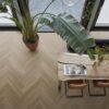 YUP XL Brentford herringbone click SRC dark oak - PVC Vloeren | Lapy