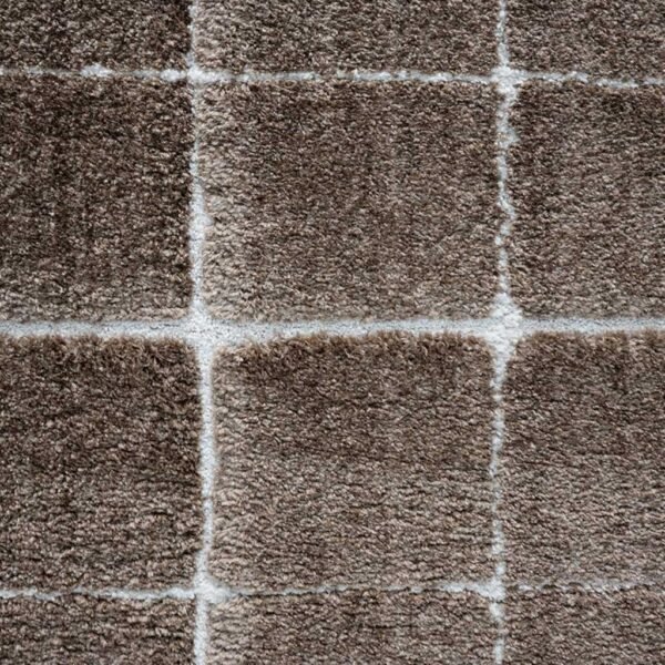 Blocks warm brown | 240x340cm - Tapijt | Lapy