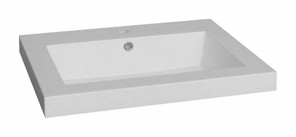 Wastafel Trendline Mineraalmarmer 60