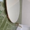 Ronde spiegel Goud Geborsteld met LED verlichting, 3 kleur instelbaar & dimbaar 60 | Lapy