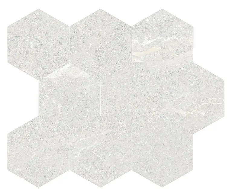 Energieker Wonder Bright Mosaico Hexagon 26X30 Mat