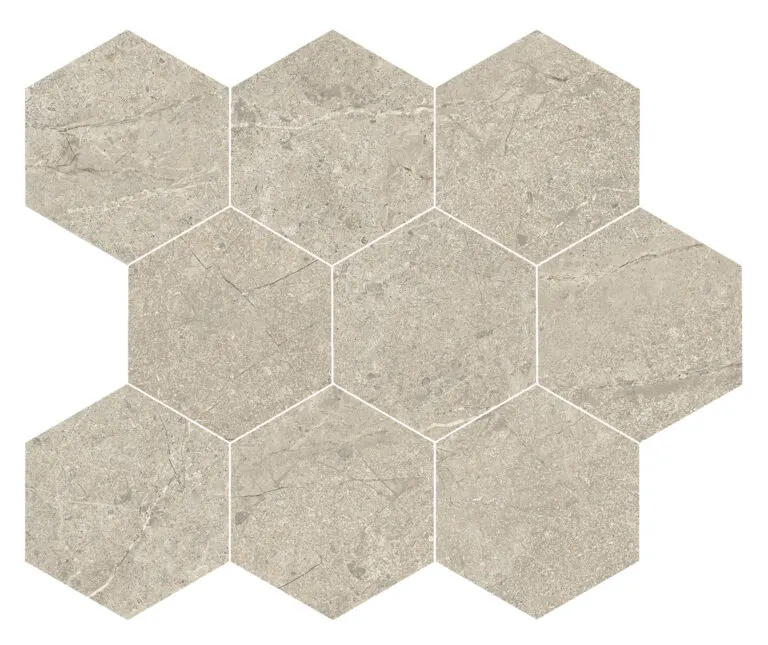 Energieker Wonder Dunes Mosaico Hexagon 26X30 Mat