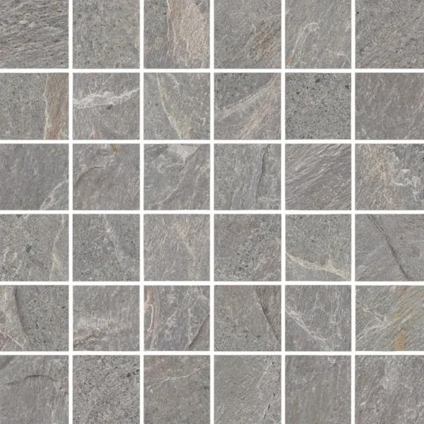 Energieker Genesis Ash Mosaico 30X30 Mat - Mozaïek Natuursteenlook | Lapy
